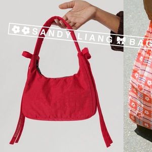 Baggu x Sandy Liang Mini Bow Bag Red